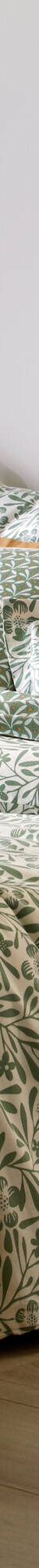 Linge de lit Clarisse en coton imprimé (vert) Linge de lit Clarisse en coton imprimé (vert)